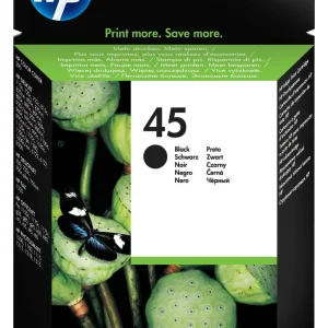 hp ink jet black cartridge no45 page