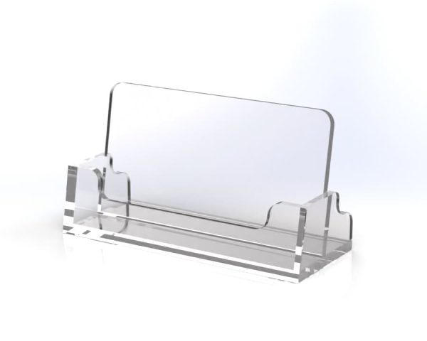 acrylic business card holder