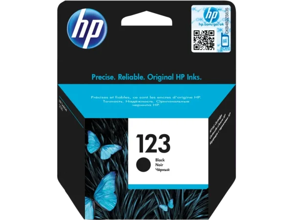 hp ink no.123 black